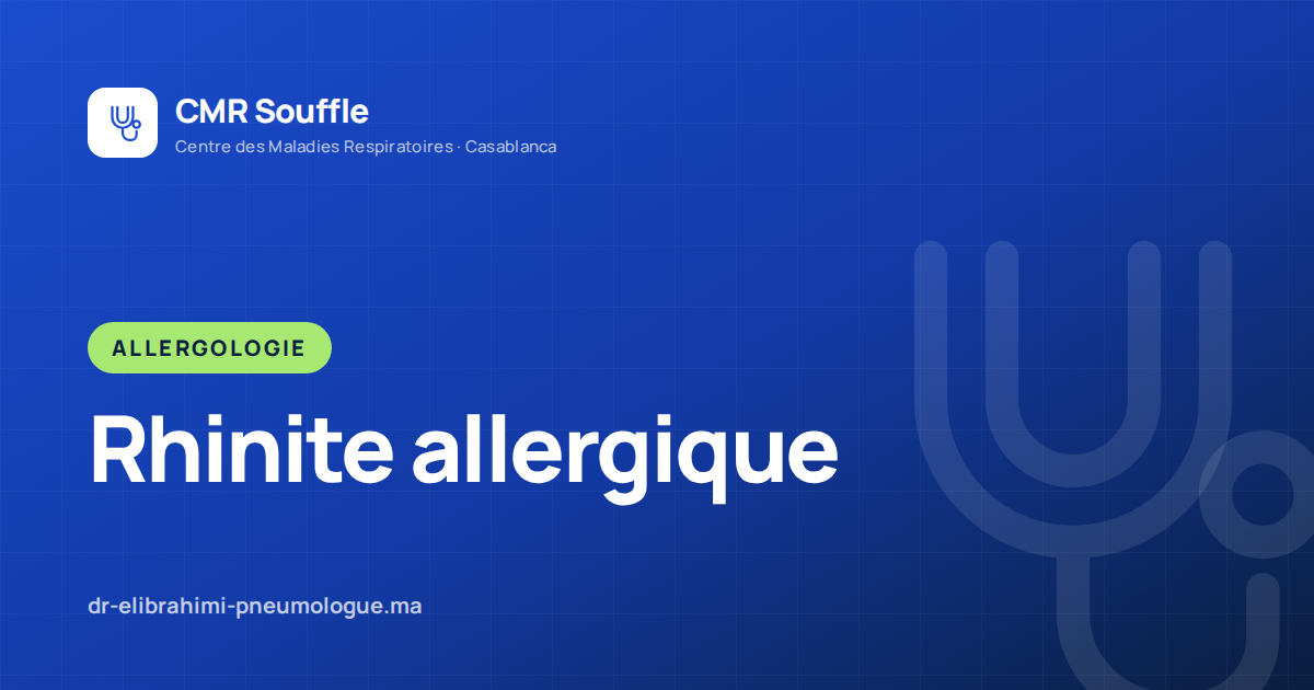 Rhinite allergique : symptômes, causes et traitements